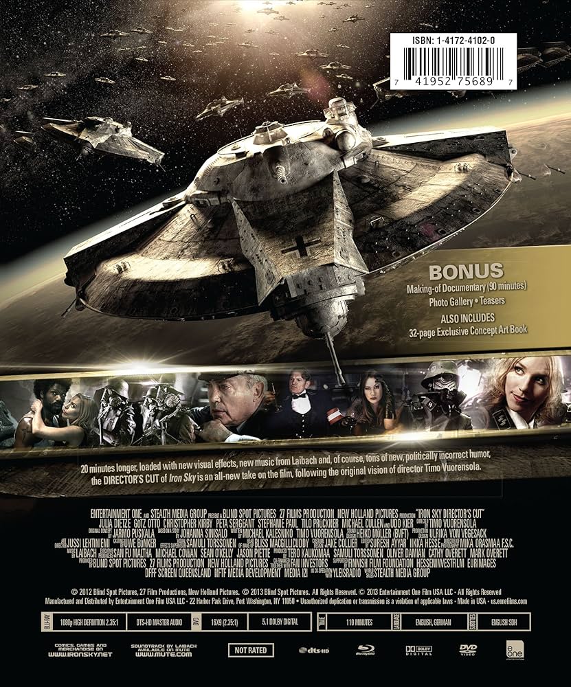アイアン・スカイ(Blu-ray Disc) Amazon.com: Iron Sky [Blu-ray] : Julia Dietze, Christopher